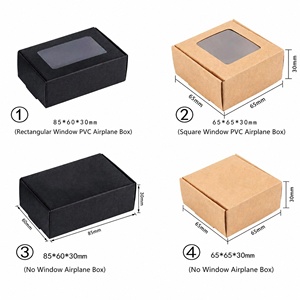 Cajas de Papel Blanco para Galletas y Pasteles, Cajas para Regalos de San Valentín con Ventana para Donuts, Chocolate y Fresas - Product Image 2