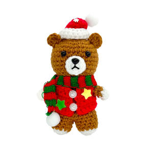 Kit <span class=keywords><strong>de</strong></span> Patatas Positivas: Adornos <span class=keywords><strong>de</strong></span> Muñeco <span class=keywords><strong>de</strong></span> Nieve y Reno Tejidos a Mano al por Mayor <span class=keywords><strong>para</strong></span> Regalos, Expresión <span class=keywords><strong>de</strong></span> Energía Positiva, Artesanía <span class=keywords><strong>de</strong></span> Tela - Product Image 4