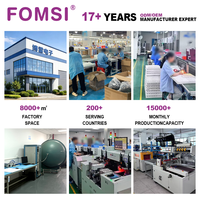 FOMSI A60 DOB LED Ampoule 7W 9W 12W 15W 18W E27 Globe Ampoule AC 100-265V Spectre complet Usine Ampoules en gros