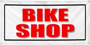 Durable Waterproof Windproof Colorful Vinyl <b>Banner</b> With Metal Grommets Scratch Resistant for Bike Share Promotions - Product Image 2