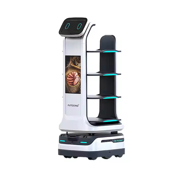 Energy Saving Automatic Robot Waiter / Welcome Robot / Restaurant Waiter Robot
