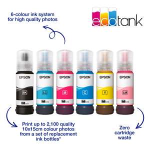 طابعة صور احترافية A3 + طابعة نافثة للحبر L18050 طابعة خزان حبر 6 ألوان طابعة حبر بطاقة الهوية شكل حبر إبسون - Product Image 4