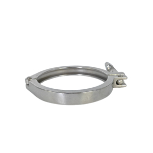 Klem Ferrule Single Pin TC 3A untuk Pembuatan Bir, Saniter, Baja Anti Karat SS 304, Fitting Pipa Tri Clover dengan Perawatan Permukaan Halus - Product Image 3