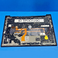 Couverture supérieure repose-poignets pour ordinateur portable ID TPOO129C avec clavier US, en plastique argenté, pièce de rechange pour X1 Carbon Gen 11