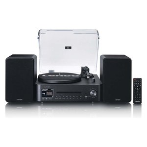 Lenco Hi Fi System Mc 760bk Bluetooth 2x 30W Dab Fm Compact With <b>Speakers</b> - Product Image 3