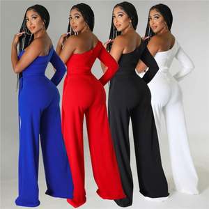 O2286-2023 nuovi arrivi tuta da donna eleganti tute monospalla di classe - Product Image 2