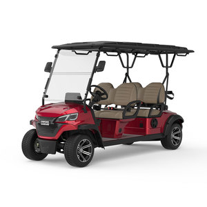 Voiturette de golf électrique Borcart à châssis bas, 4 places, confortable, nouveau style moderne, avec <span class=keywords><strong>batterie</strong></span> au lithium 72V – <span class=keywords><strong>Prix</strong></span> usine - Product Image 1