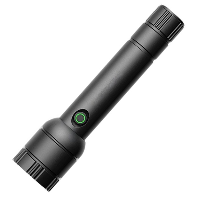 Explosion-proof IP65 Rated Multifunctional LED Rechargeable Flashlight 500m+ Beam Distance Aluminum Alloy Construction for