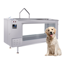 C480, cinta de correr subacuática para perros de doble puerta, máquina de hidroterapia para equipos de rehabilitación y pérdida de peso