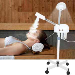 Vaporizador Facial 2 en 1 con Lámpara de Aumento 8X y Anillo de Luz para Salón, Sauna, Vaporizador de Ozono, Vaporizador Facial - Product Image 4