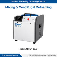Mélangeur centrifuge planétaire SMIDA TM-310 – Machine de mélange et de défoaming pour boues de batterie, adhésifs, résine époxy, silicone (laboratoire)
