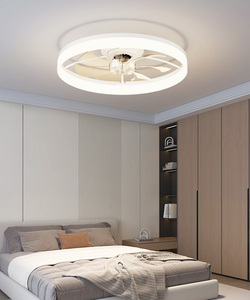 Hiện Đại 6 Tốc Độ DC Động Cơ Kim Loại Quạt Trần LED Ánh Sáng Ứng Dụng Điều Khiển Từ Xa 3-Màu Nhiệt Độ Thấp-Tiếng Ồn Hẹn Giờ Flush Núi Phòng Ngủ Thay Đổi Độ Sáng - Product Image 5