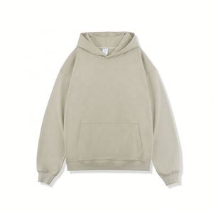 Sweat à capuche 450 g/m² personnalisé, coupe oversize, en coton uni, pull unisexe, grandes tailles, pour hommes et femmes, vente en gros - Product Image 3
