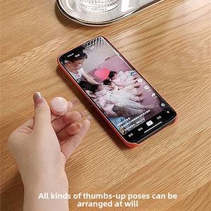 Contrôleur vidéo en gros pour fabricants, télécommande de <span class=keywords><strong>téléphone</strong></span> <span class=keywords><strong>portable</strong></span> pour navigation TikTok, retournement de page, aimer, et contrôle de caméra/selfie - Product Image 2