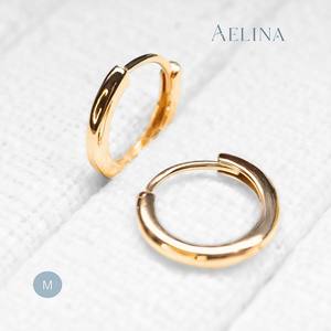 Boucles d'oreilles Souri 9k Or Rose Mélange parfait d'élégance et de charme Bijoux élégants Taille M Or Poids 1.10g Accessoire intemporel - Product Image 4