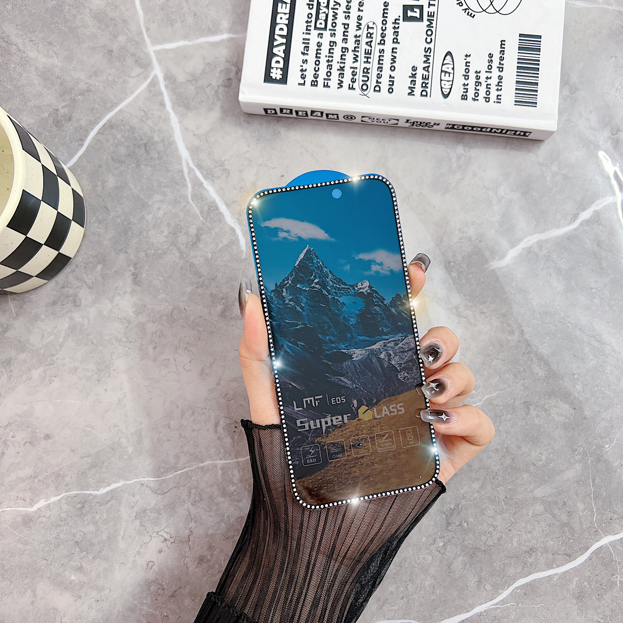 Vetro Temperato Privacy Diamond