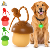 Pendentif lumineux LED pour chien et chat, sécurité, rechargeable par USB, ABS, silicone, résistant à l'eau, extérieur, réutilisable pour la marche nocturne