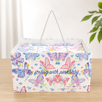 Caja de Regalo de Cartón Extra Grande Personalizada, Impresa a Color, Caja de Almacenamiento y Empaque para Regalos de San Valentín y Cumpleaños
