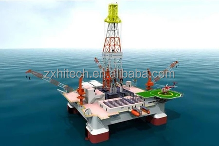offshoreページ Offshore Oil Exploration Platform by ZX Company - 1 Year Warranty
