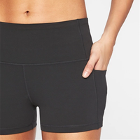 Shorts de sport pour femmes, imprimés sexy, en spandex, taille XL, séchage rapide, avec logo personnalisé