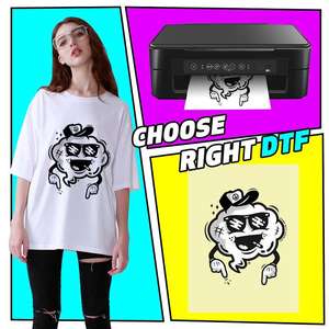 แผ่นฟิล์ม DTF-PET แบบกำหนดเองสำหรับเสื้อผ้าการถ่ายเทความร้อนสำหรับเสื้อยืดเสื้อผ้า - Product Image 3