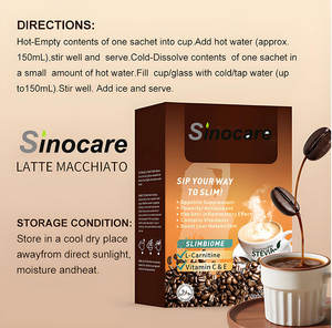 मेटाबॉलिज्म के लिए गार्सिनिया कैंबोगिया और हरी चाय के साथ सबसे ज्यादा बिकने वाला वजन घटाने वाला कॉफी पाउडर - Product Image 2