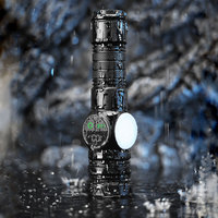 Lampe de Travail COB Portable Zoom Télescopique, Lampe de Poche LED Rechargeable USB, Aimant Puissant pour Extérieur, Pêche, Randonnée, Camping, Urgence