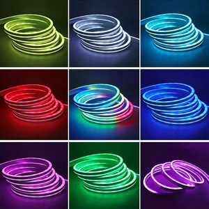 IP65 12V/24V /5vled Neon Flex dải 6*12mm/8*16mm màu duy nhất RGB Giấc Mơ Màu địa chỉ dẫn ánh sáng dây 5m chiều dài Silicone PVC - Product Image 3
