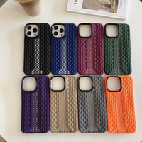 Coque de téléphone simple à rayures en TPU dissipant la chaleur, compatible avec iPhone 16, iPhone 12, 13, 14, 15, 16, iPhone/Samsung/Xiaomi/INFINIX/TECNO