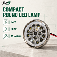 Feu de position latéral LED HSSH 30W 24V blanc, rouge, ambre pour camion et remorque poids lourd