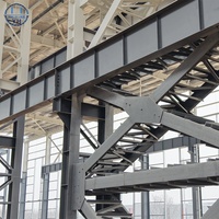 Bâtiment d'entrepôt et d'atelier en acier Q345 robuste YUHUI, conforme aux normes GB, soudage, découpe, pliage, sur mesure, industriel