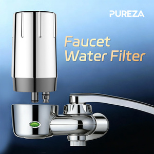 Filtro per Rubinetto in Plastica Pureza, Purificatore d'Acqua per Casa con Cartuccia Anti-Calcare e Anti-Cloro, Compatibile con Bri-ta - Product Image 3