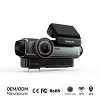 Caméra de tableau de bord 4K à 4 objectifs pour intérieur de cabine, vision nocturne, radar, détecteur de véhicule, pour taxi, VTC et flotte de véhicules