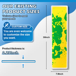 4 pezzi antiscivolo autismo sensoriale tappetino Montessori giocattolo sensoriale educativo liquido scala materassino sensoriale giocattoli per bambini autistici - Product Image 6