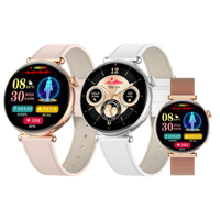 Nouvelle montre connectée ECG ET491, écran AMOLED, lecture de musique, appels Bluetooth, fréquence cardiaque, tension artérielle, réponse intelligente par IA, montre connectée pour femmes