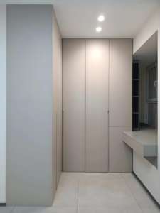 Fabricante de muebles a medida, muebles de dormitorio, armario moderno modular de madera, armario de dormitorio de diseño, estilo minimalista - Product Image 4