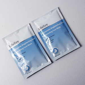Masque pour les pieds bio aux herbes, lavande et lait de chèvre, hydratant et exfoliant, doux pour adultes, en stock – Offre Spéciale - Product Image 4