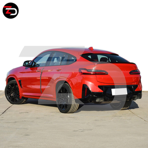 Difusor de parachoques delantero y trasero para BMW, Kit de carrocería de tubo de escape para BMW <span class=keywords><strong>X4</strong></span> G02 <span class=keywords><strong>2022</strong></span> Up, Material PP X4M - Product Image 5
