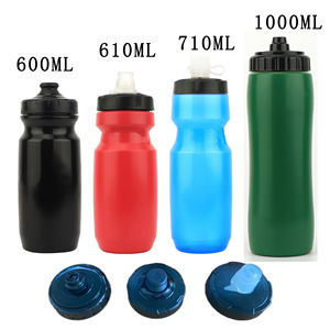 Bouteille d'eau de cyclisme et de hockey sur glace personnalisable avec logo, sans BPA, 700 ml et 1000 ml, à compression facile avec valve à débit rapide - Product Image 3