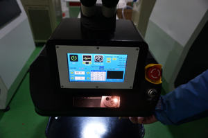 ジュエリースポット溶接機ゴールドシルバーミニYag CCDデスクトップ床置きジュエリーレーザー溶接機200W水冷 - Product Image 5