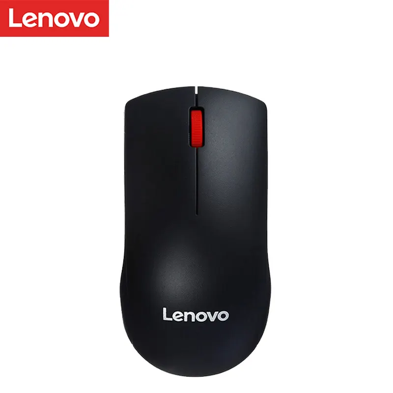Lenovo M120Pro Original Wireless Mouse Computer Desktop Notebook Wired USB Big Red Dot Game Office