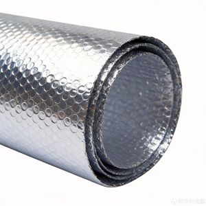 Wholesale Self Adhesive Aluminum Foil Insulation Membrane High Temperature Resistant For Roof Attic - Product Image 5