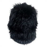 Casque Shako Napoléonien Français en Laine, Bicorne Solide, Casquette de Garde de la Garde du Corps, Autres Grades, Chapeau en Fourrure de Renard