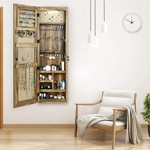Muebles para el Hogar, Tiendas en Línea, <span class=keywords><strong>Espejo</strong></span> de <span class=keywords><strong>Cuerpo</strong></span> <span class=keywords><strong>Entero</strong></span> de Madera en Oferta, <span class=keywords><strong>Joyero</strong></span> con Cerradura para Montar en la Pared - Product Image 5