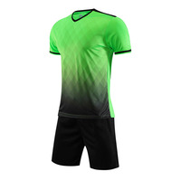 Seragam Pelatihan Profesional Desain Terbaru OEM/ODM, Jersey Sepak Bola Custom, Pakaian Tim Sepak Bola Polyester