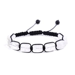 Trendy Crystal <b>Beaded</b> <b>Braided</b> Rope Bracelet-Adjustable Natural Healing Stone Gemstones Metaphysics Spirituality Gift - Product Image 5