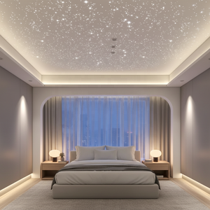 Luci a Fibra Ottica LED per Decorazione Soffitto <span class=keywords><strong>Cielo</strong></span> <span class=keywords><strong>Stellato</strong></span> Camera da Letto con Disegni di Stelle Notturne - Product Image 2