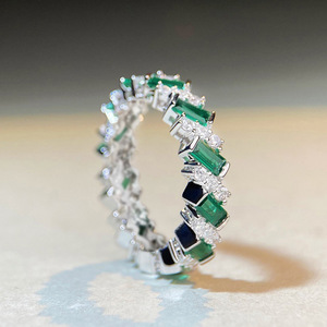 Anello dal design geometrico Anello da dito in stile elegante per donna - Product Image 3