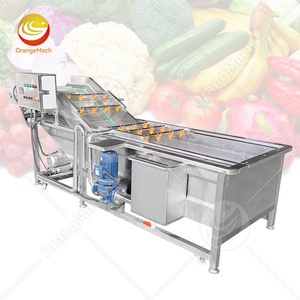 ORME Rondelle industrielle de raisin et de persil SUS304 Laveuse d'épinards Lavage de légumes Vortex Clean Machine Fabricants - Product Image 1