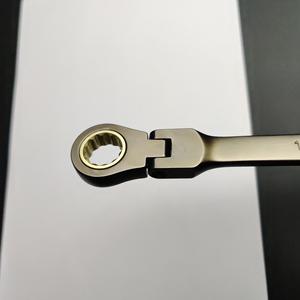 Llave de Trinquete Ajustable de Doble Cabeza Extendida de 8-19 mm, Material CRV, Níquel Negro, Herramientas de Ferretería - Product Image 5